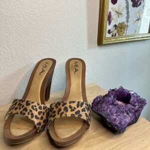 Cheetah Print Heels